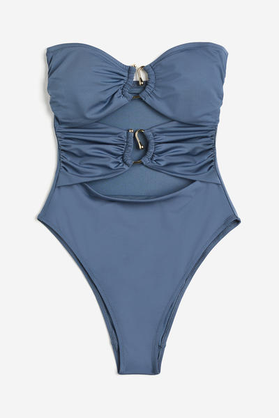 Padded bandeau swimsuit