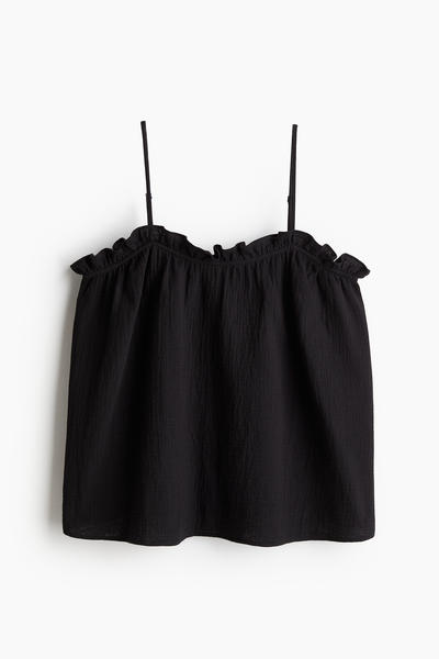 Ruffle trim top