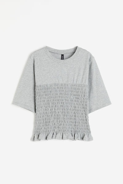 Smocked blouse
