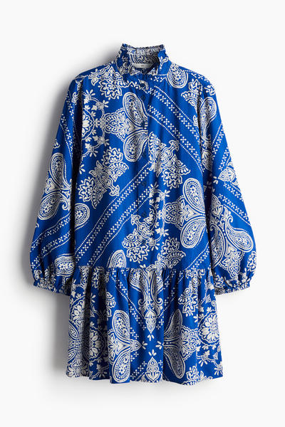 Ruffle collar dress