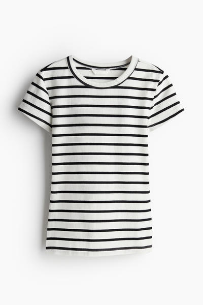 Ribbed T-shirt