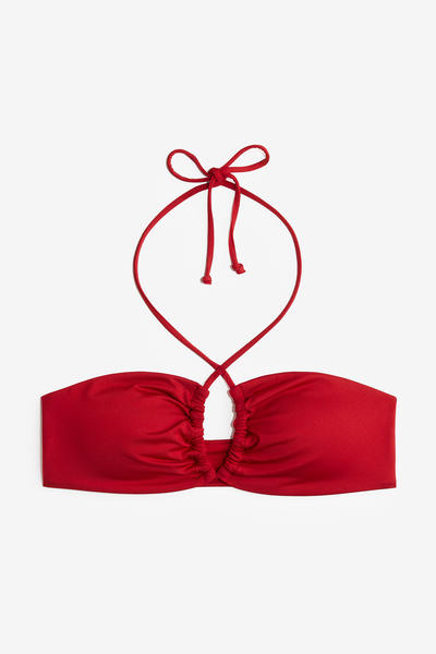 Padded Halterneck Bikini Top
