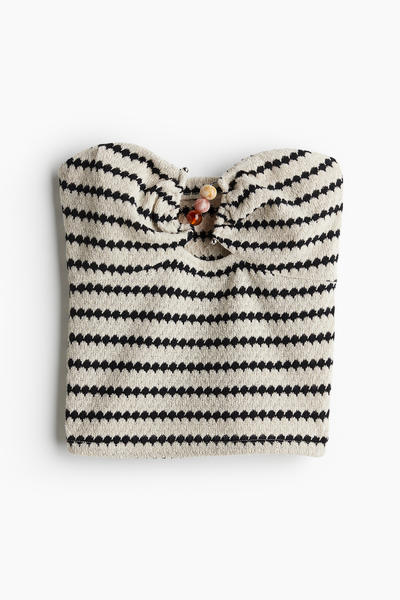 Textured tube top
