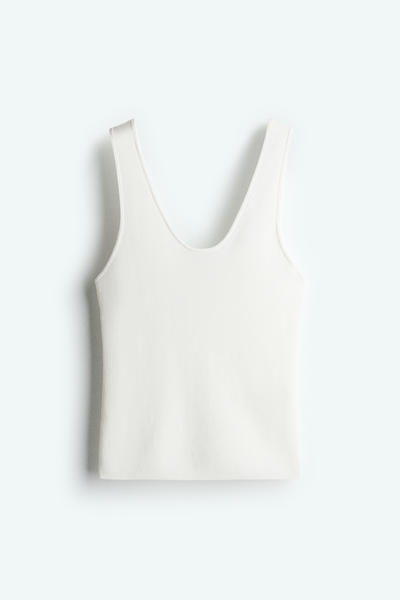 Knit tank top