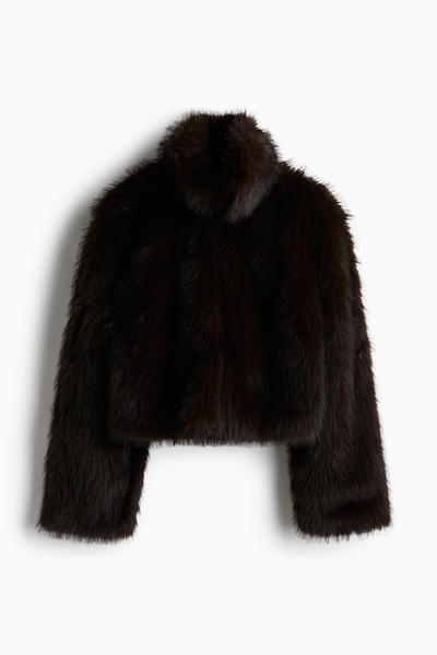 Short furry jacket