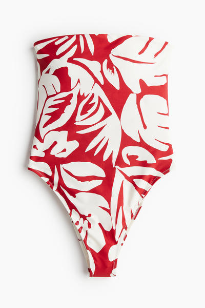 Padded bandeau swimsuit