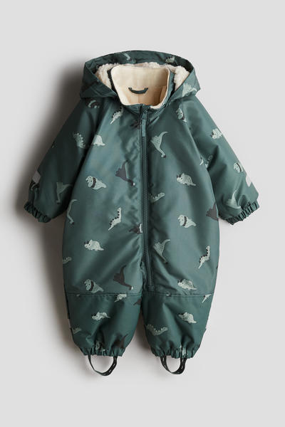 Water-repellent romper