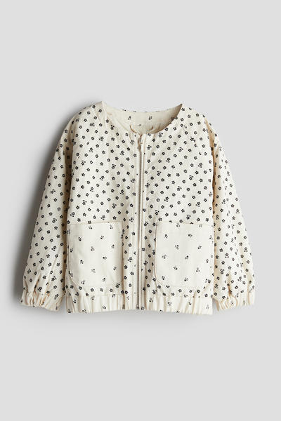 Linen-blend jacket