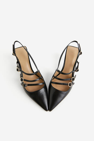 Slingback heels
