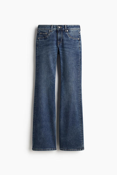 Flared low jeans