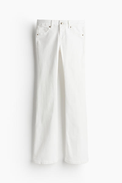 Flared low jeans