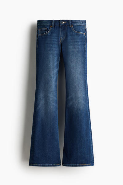 Flared low jeans