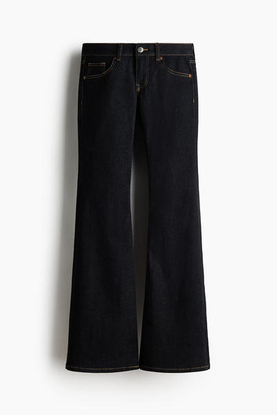 Flared low jeans