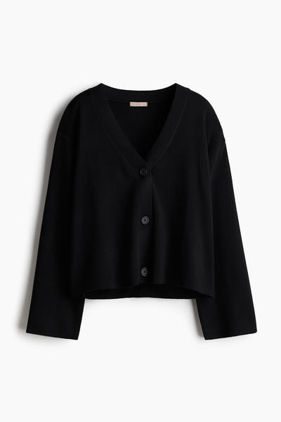 Fine knit cardigan