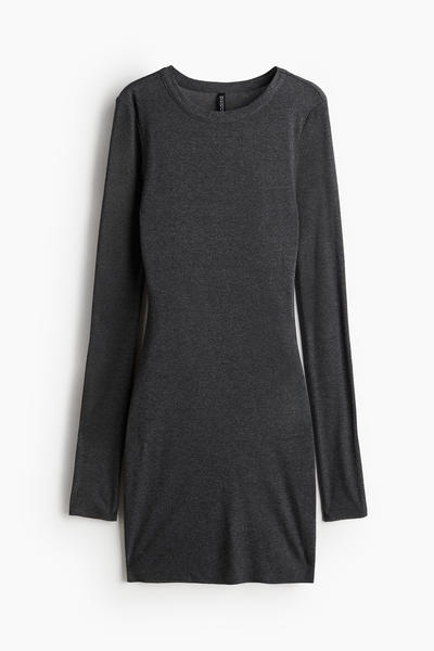 Ribbed bodycon dress