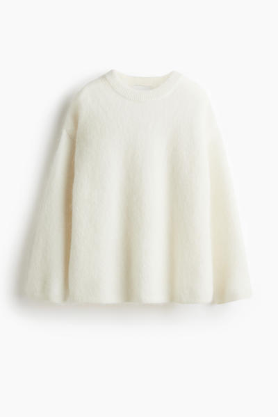 Mohair blend oversize sweater