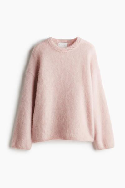 Mohair Blend Oversized Sweater