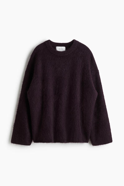 Oversized mohair sweater