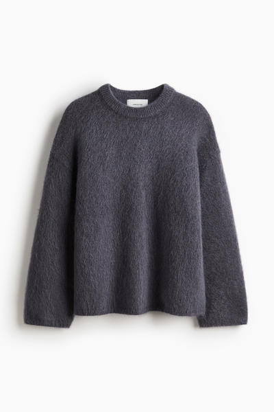 Oversized mohair-blend sweater