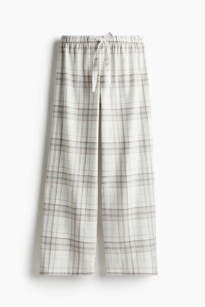 Flannel night trousers