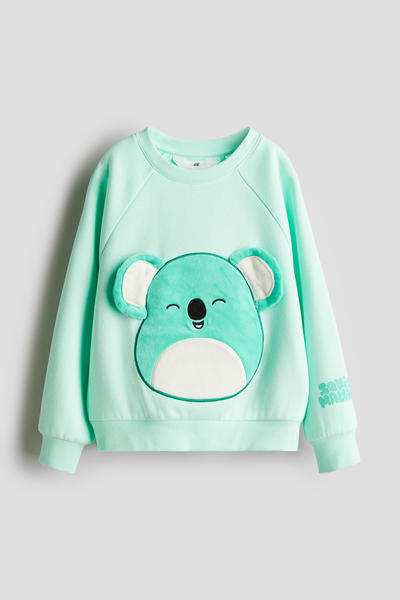 Motif-detail sweatshirt