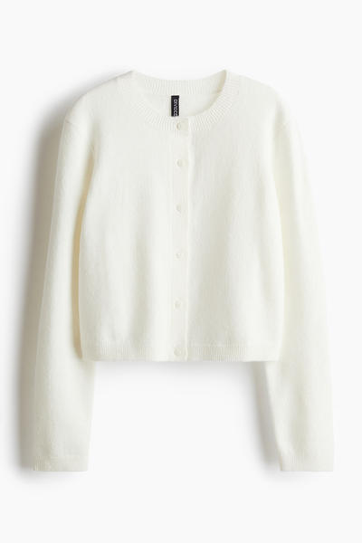 Fine-Knit Cardigan