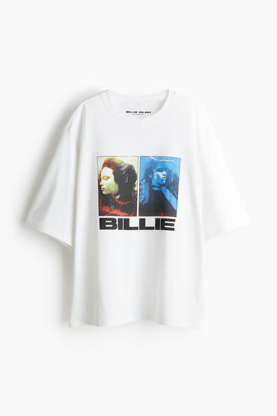 Oversized Print T-shirt