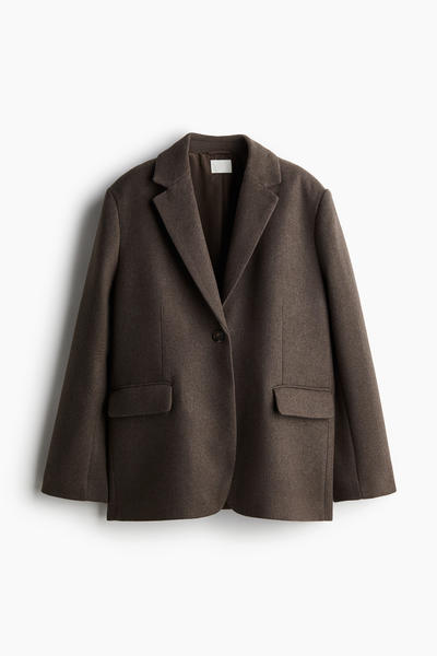 Twill blazer
