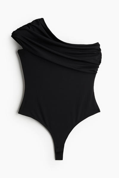 Draped one-shoulder body