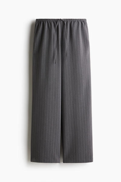 Twill Drawstring Trousers