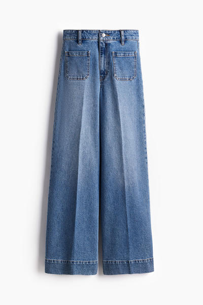 Wide high jeans