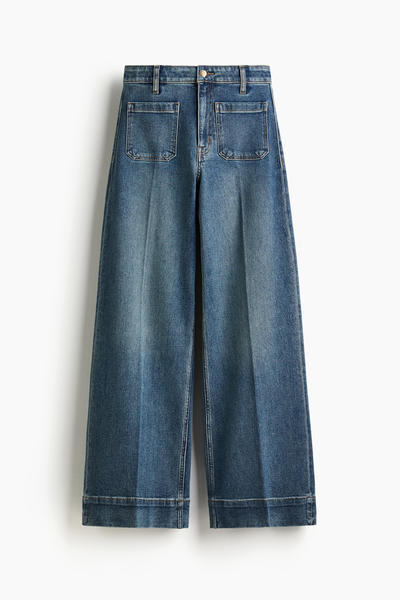 Wide High Jeans
