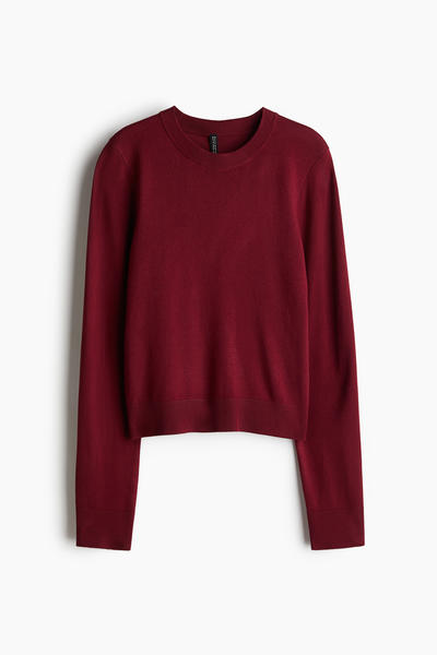 Fine knit jumper