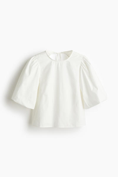 Puff sleeve blouse