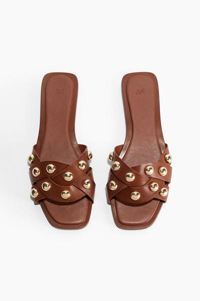 Braided sandals