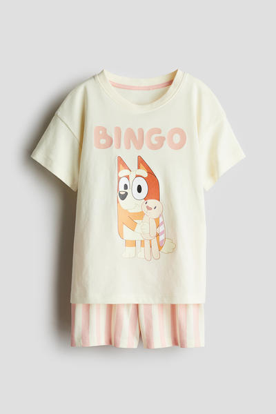Printed cotton pyjama