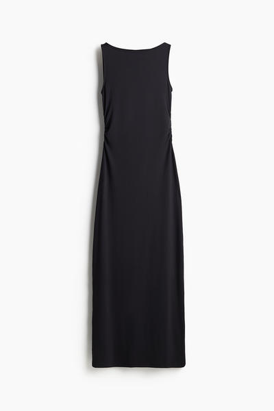 Ruched bodycon maxi
