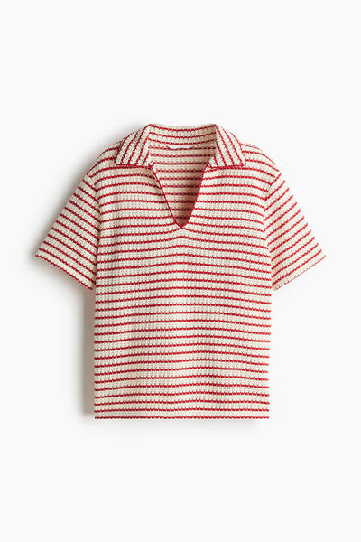 Textured knit top