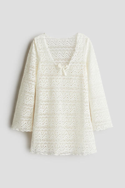 Crochet beach dress