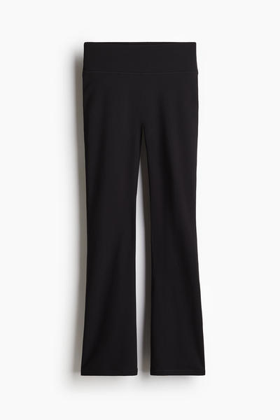 Flared training leggings