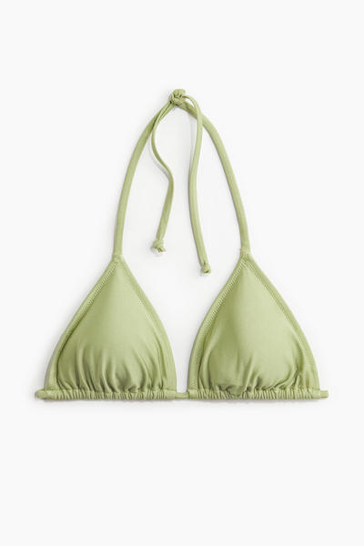 Padded triangle bikini top