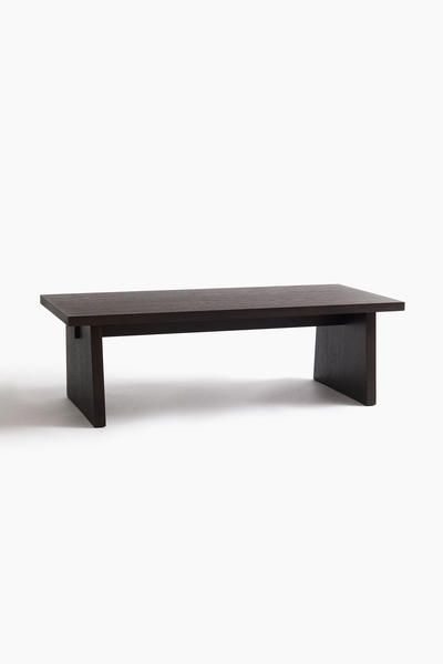 Wooden coffee table