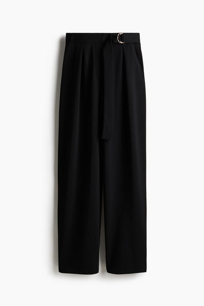 Belted trousers