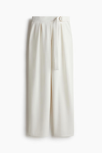 Belted trousers 42