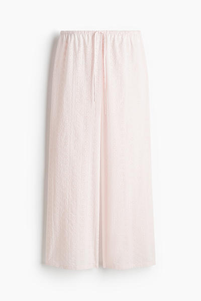 Broderie anglaise night trousers