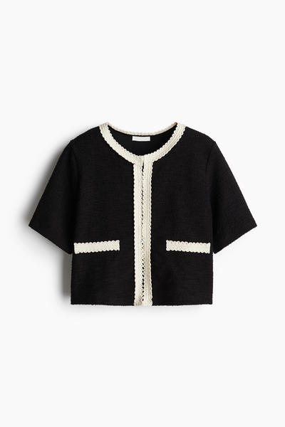 Short cardigan