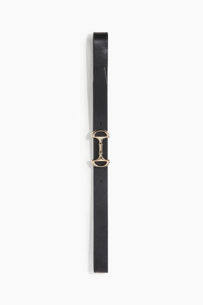 Leather belt
