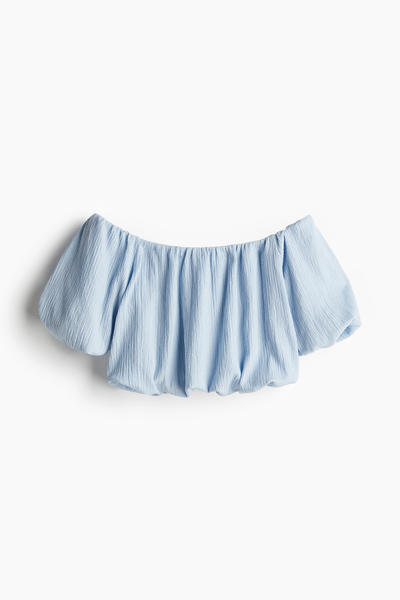 Cropped Off-Shoulder Top