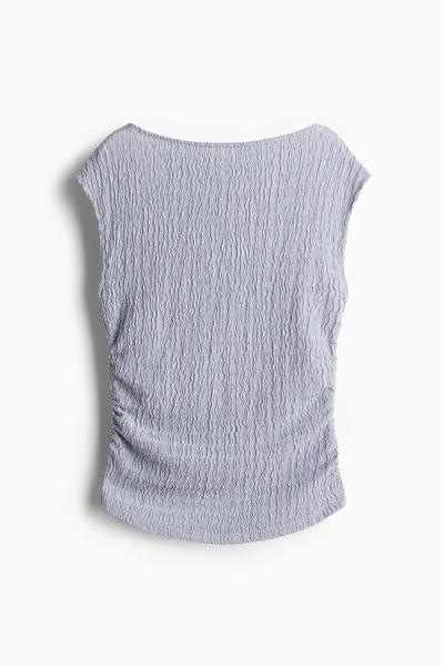 Textured Jersey Top