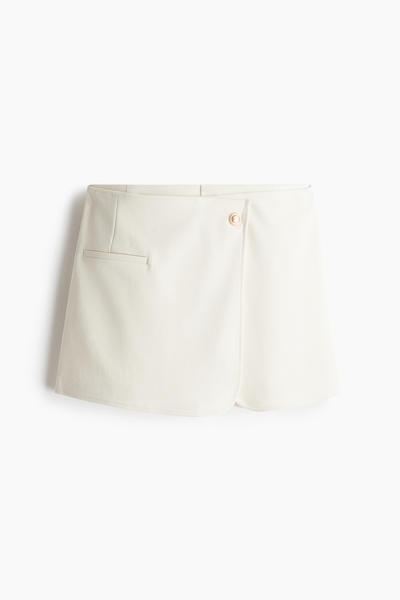 Interlock shorts skirt